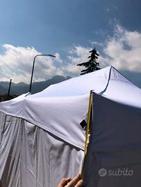 ♦COPERTURA GAZEBO 6x3 PIEGHEVOLE♦impermeabile 100%