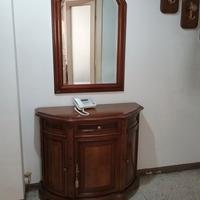 Mobile ingresso con specchiera e appendiabiti 