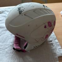 Casco sci Alpina da ragazza 55/58 gara