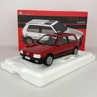 Fiat Uno Turbo ie Antiskid Rossa 1:18 Laudoracing