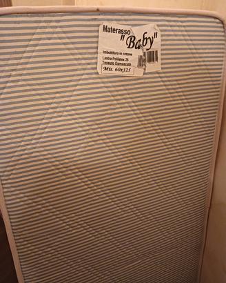 materasso x lettino 60 x 125