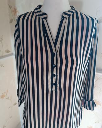 camicie 3 da donna più 2 vestito maglia aperta 