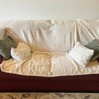 Divano rosso bordeux