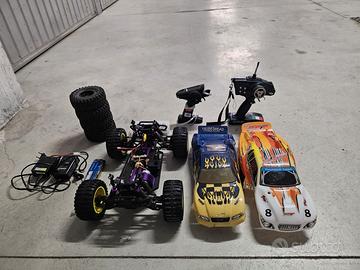 Automodello RC Elettrico 4WD + Doppia Carrozzeria
