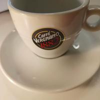 Kit 6 tazzine da caffè Vergano bianco lucido