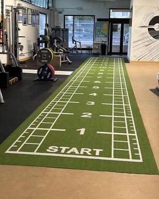 Striscia erba sintetica da palestra