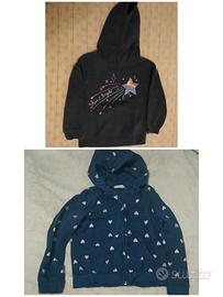 set felpa bambina 6-7 anni