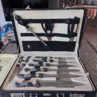 Valigetta 24 coltelli Solingen Rosenbaum
