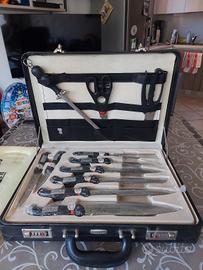 Valigetta 24 coltelli Solingen Rosenbaum