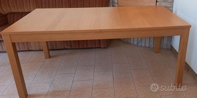 Tavolo rettangolare allungabile