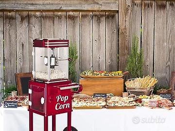  carretto macchina pop corn beper