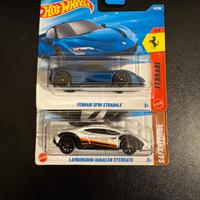 Hot Wheels Ferrari Sf90 / Lamborghini Huracan