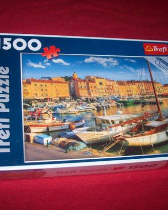 Trefl Puzzle 1500p Stary Port w Saint-Tropez 26130