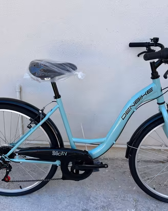 bicicletta city bike ruota 26 pollici con cambio