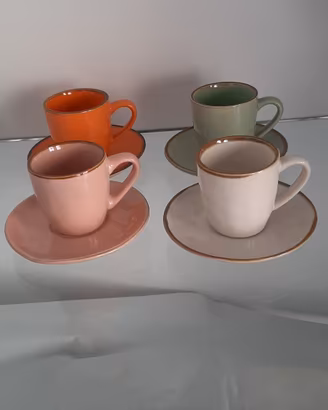 caffè con piattino