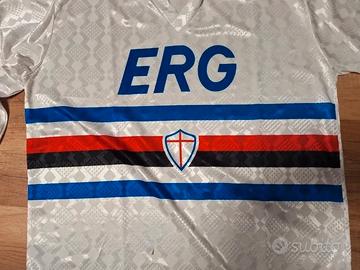 Maglia Sampdoria Vintage - Sponsor ERG - Replica U