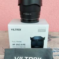 Obiettivo Viltrox af 20mm f/2.8 Sony e-mount