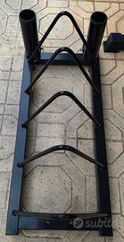 Rastrelliera Porta Pesi con Ruote