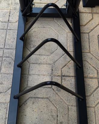 Rastrelliera Porta Pesi con Ruote