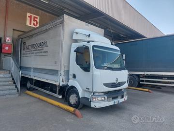 Renault midlum 180 centinato e sponda