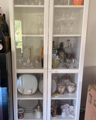 Vetrina ikea billy bianca - come nuova