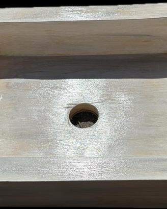 Lavandino in legno