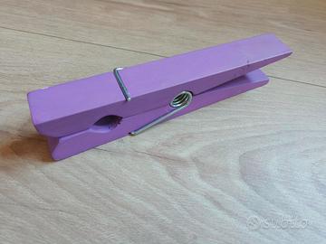 Molletta grande di design color viola