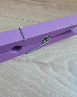 Molletta grande di design color viola