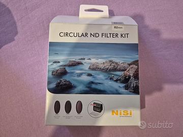 NiSi set3 filtri ND da 82mm + adattatori