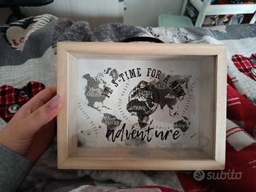 salvadanaio mappamondo