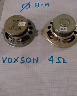 altoparlanti vintage Voxson