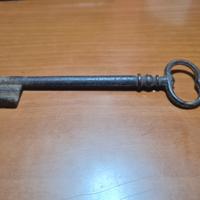 ANTICA CHIAVE PORTONE IN FERRO 