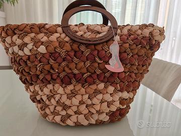 BORSA MARE IN PAGLIA - NUOVA