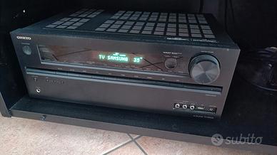 Impianto home theatre Onkyo e Bose