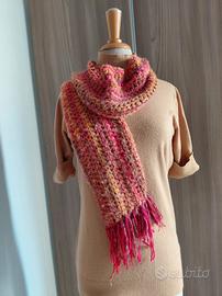 sciarpa  uncinetto melange lana🧣 