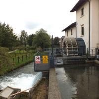 Ruota idraulica mulino ad acqua 4,2 Kw