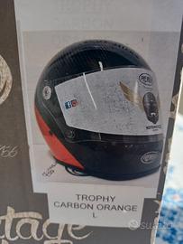 Casco Premier Trophy Carbon Orange tg L
