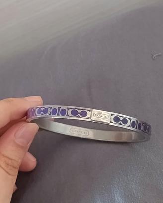 braccialetto di coach viola💜