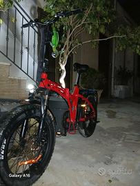 Fat Bike Elettrica Pieghevole Adriatica / Permuta