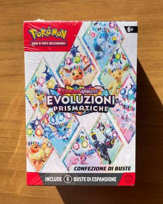 Pokemon Bundle Box Evoluzioni Prismatiche - Nuovo
