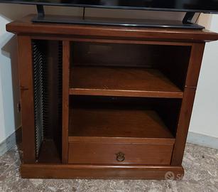 Mobile TV in legno massello