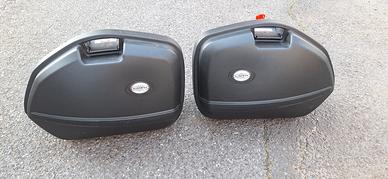 Coppia Valigie Laterali Monokey Side Kappa K33N 33