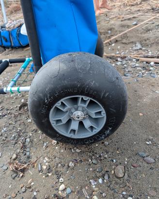 carrello pesca surf casting 
