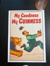 Birra Guinness quadro stampa Pub bar Poster