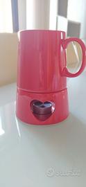 Tazza con base a cuore 