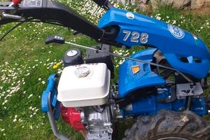 motocoltivatore BCS 728  Honda Gsx 270 con fresa