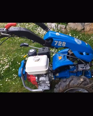 motocoltivatore BCS 728  Honda Gsx 270 con fresa