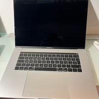 Apple MacBook Pro 15" 2019 guasto colore argento