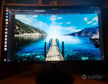  Monitor Samsung 24F390 curvo da 24" Full HD 