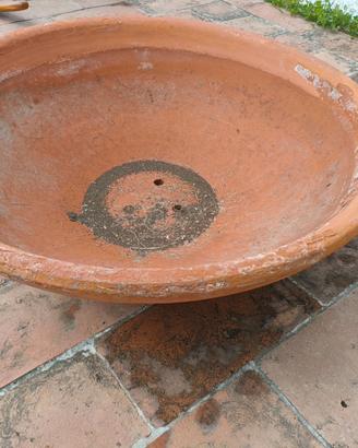 Ciotola Fioriera rotonda Terracotta Toscana 72cm